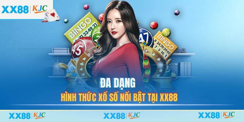 Đa dạng hình thức xổ số nổi bật tại XX88
