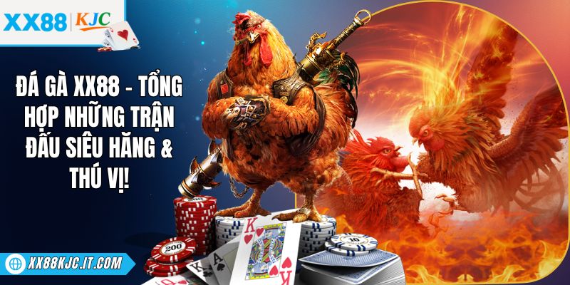 Đá Gà XX88 - Tổng Hợp Những Trận Đấu Siêu Hăng & Thú Vị!