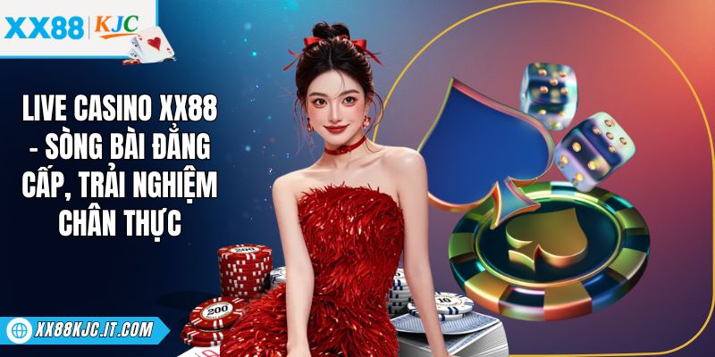 Live Casino XX88 - Sòng Bài Đẳng Cấp, Trải Nghiệm Chân Thực
