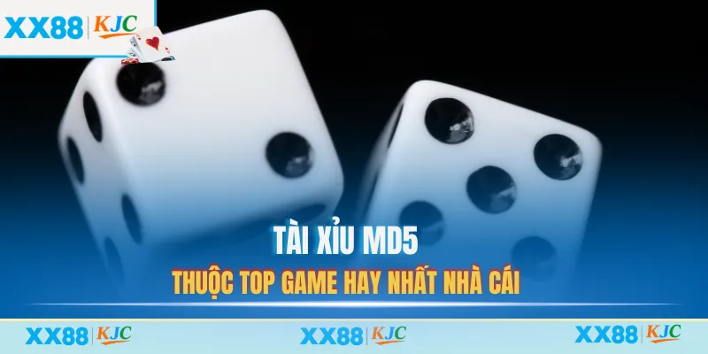 Tài xỉu MD5 thuộc TOP game hay nhất nhà cái